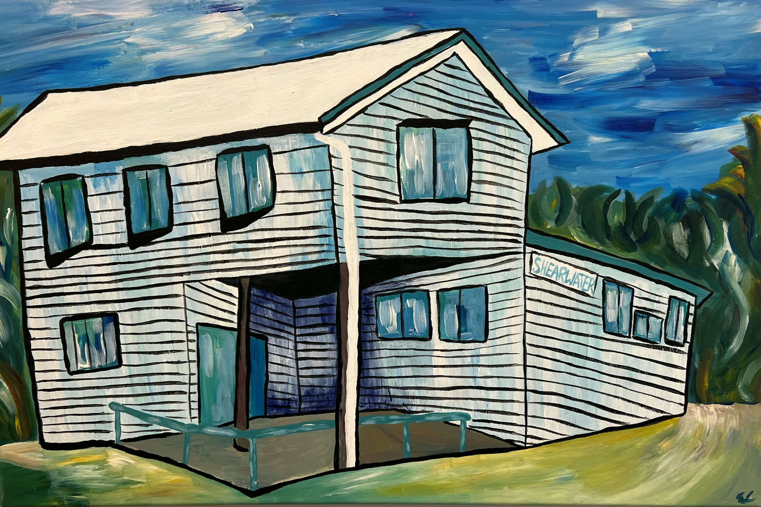 Shearwater Painting